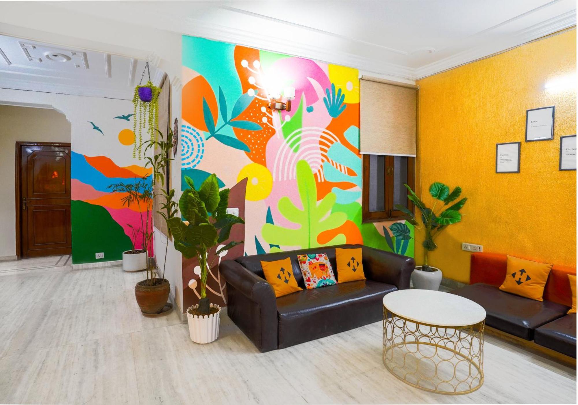Hide-In Hostel Delhi New Delhi Luaran gambar